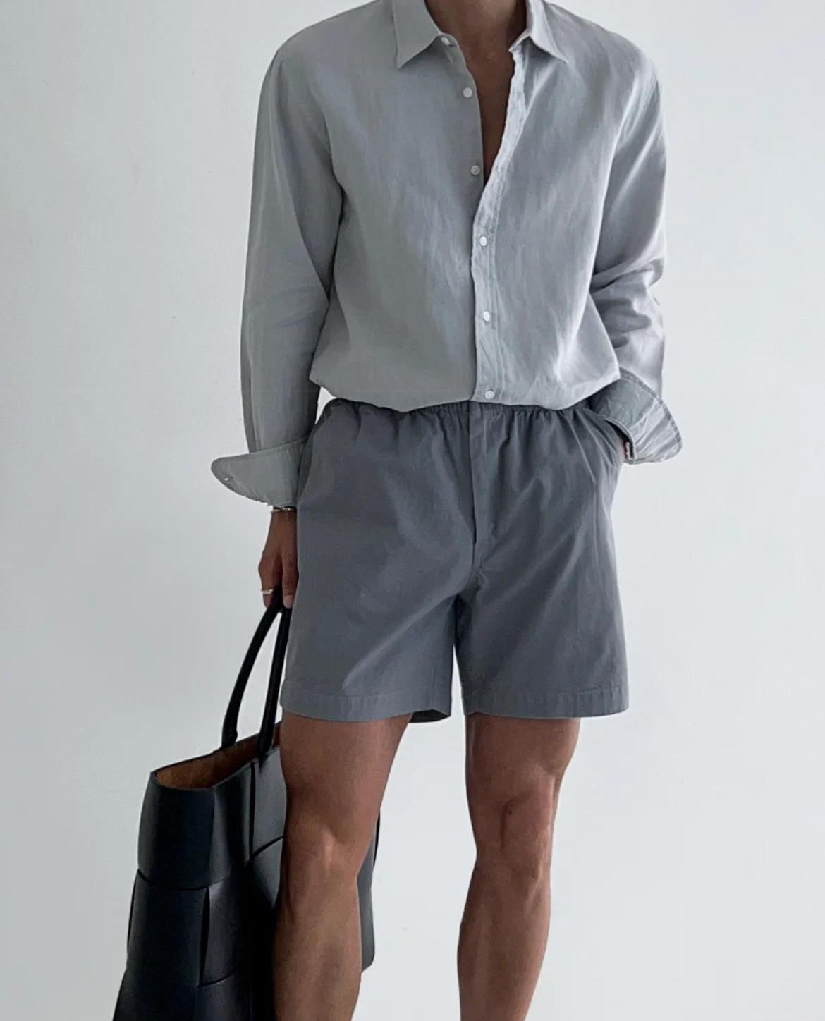 Chemise SAREK en mélange coton-lin