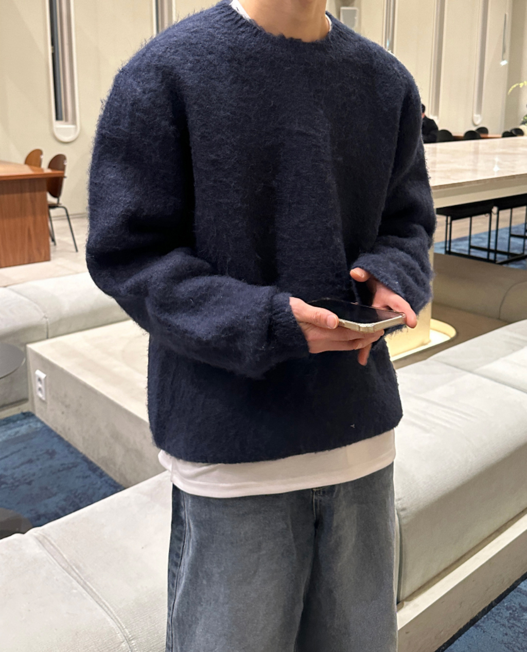 Pull BROMMA en laine