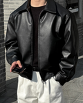 Veste WURE en cuir