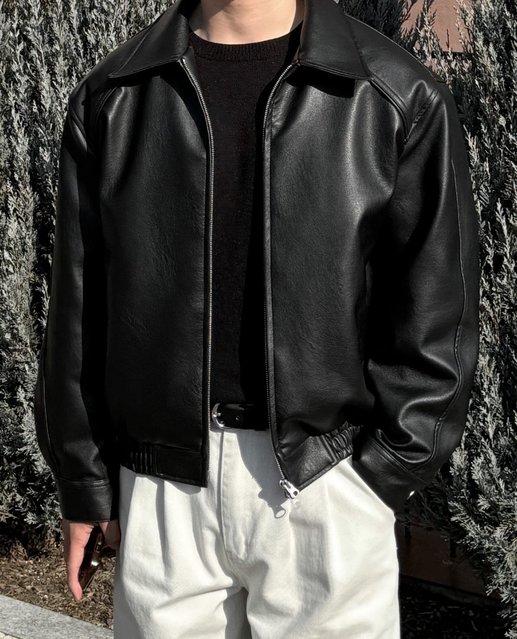 Veste WURE en cuir