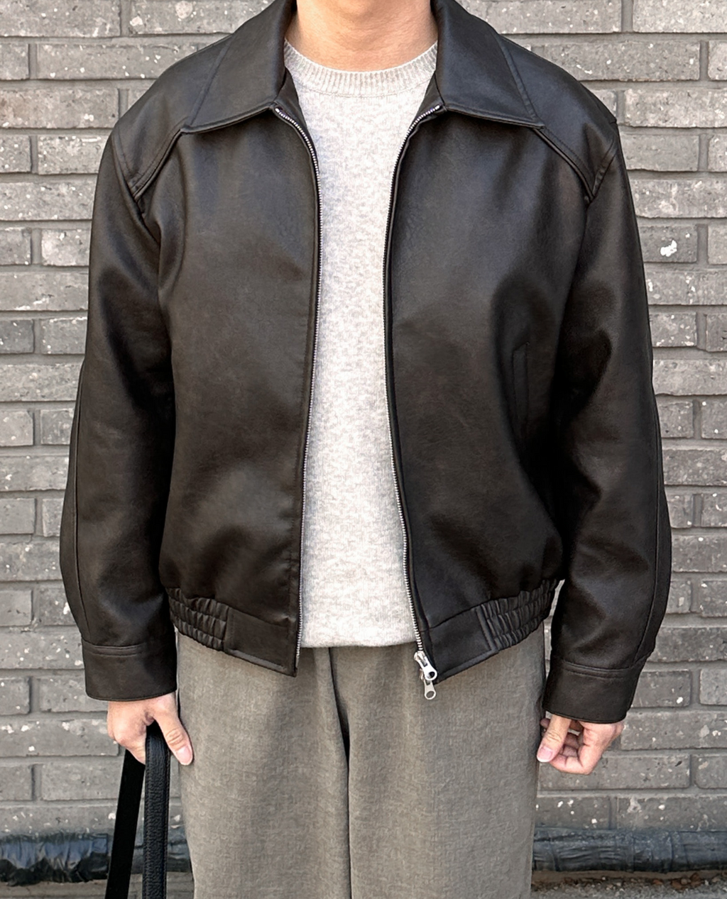 Veste WURE en cuir