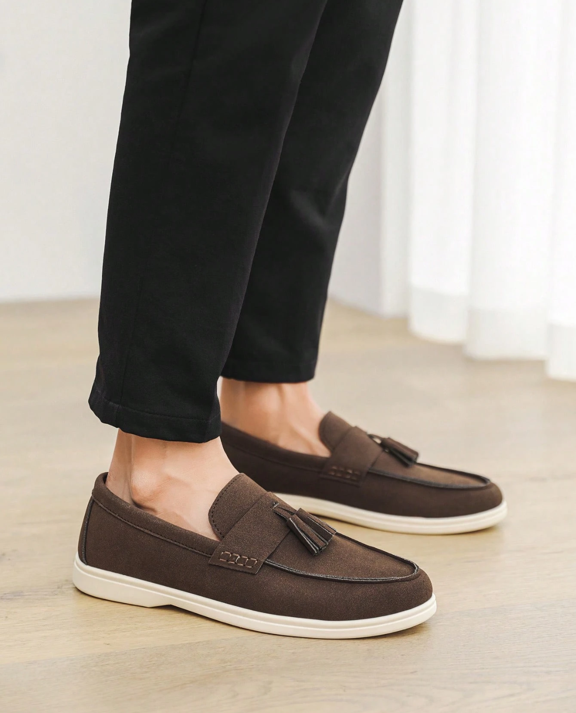 Mocassin JORD en suède - Bleu marine