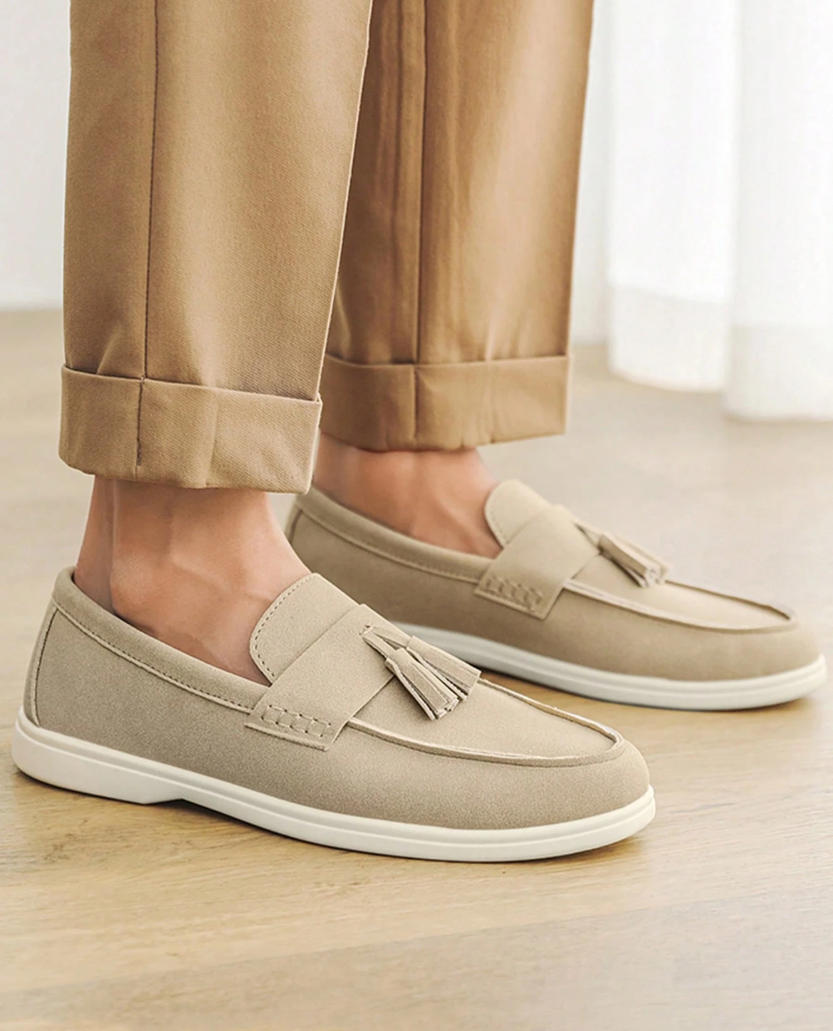 Mocassin JORD en suède - Bleu marine