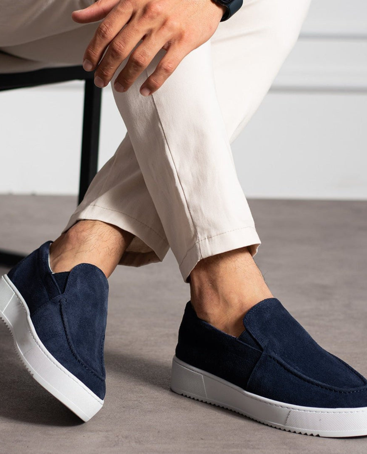 Loafer TYRESO en suède - Noir