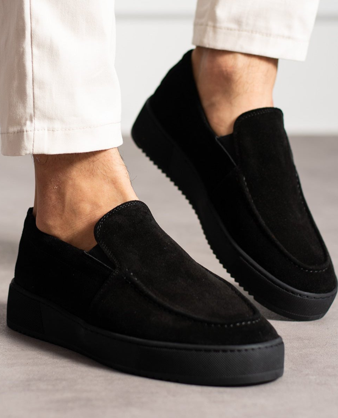 Loafer TYRESO en suède - Noir
