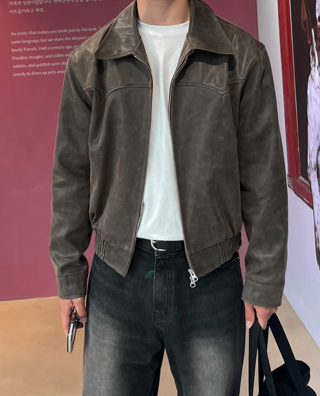 Veste JENS en cuir