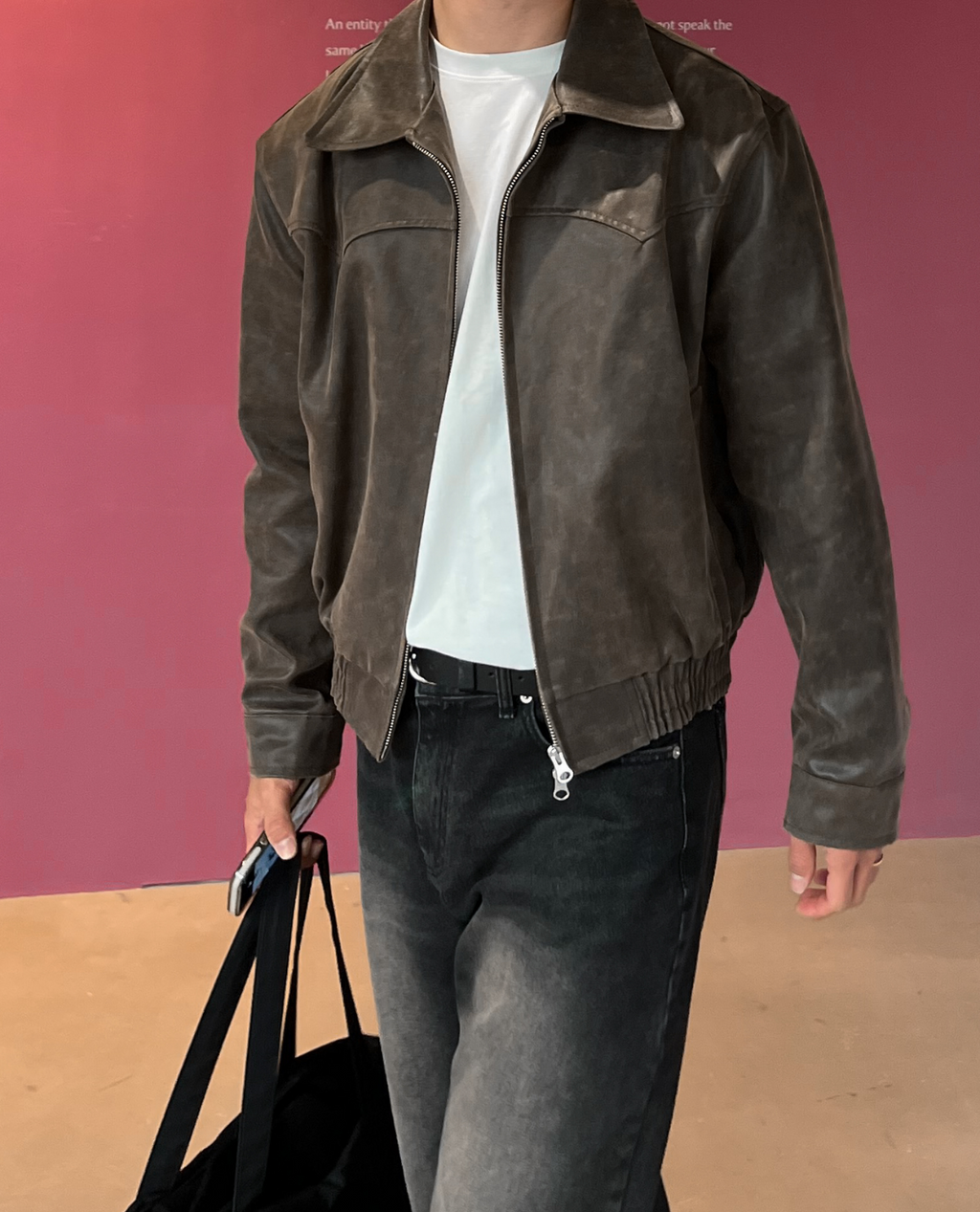 Veste JENS en cuir