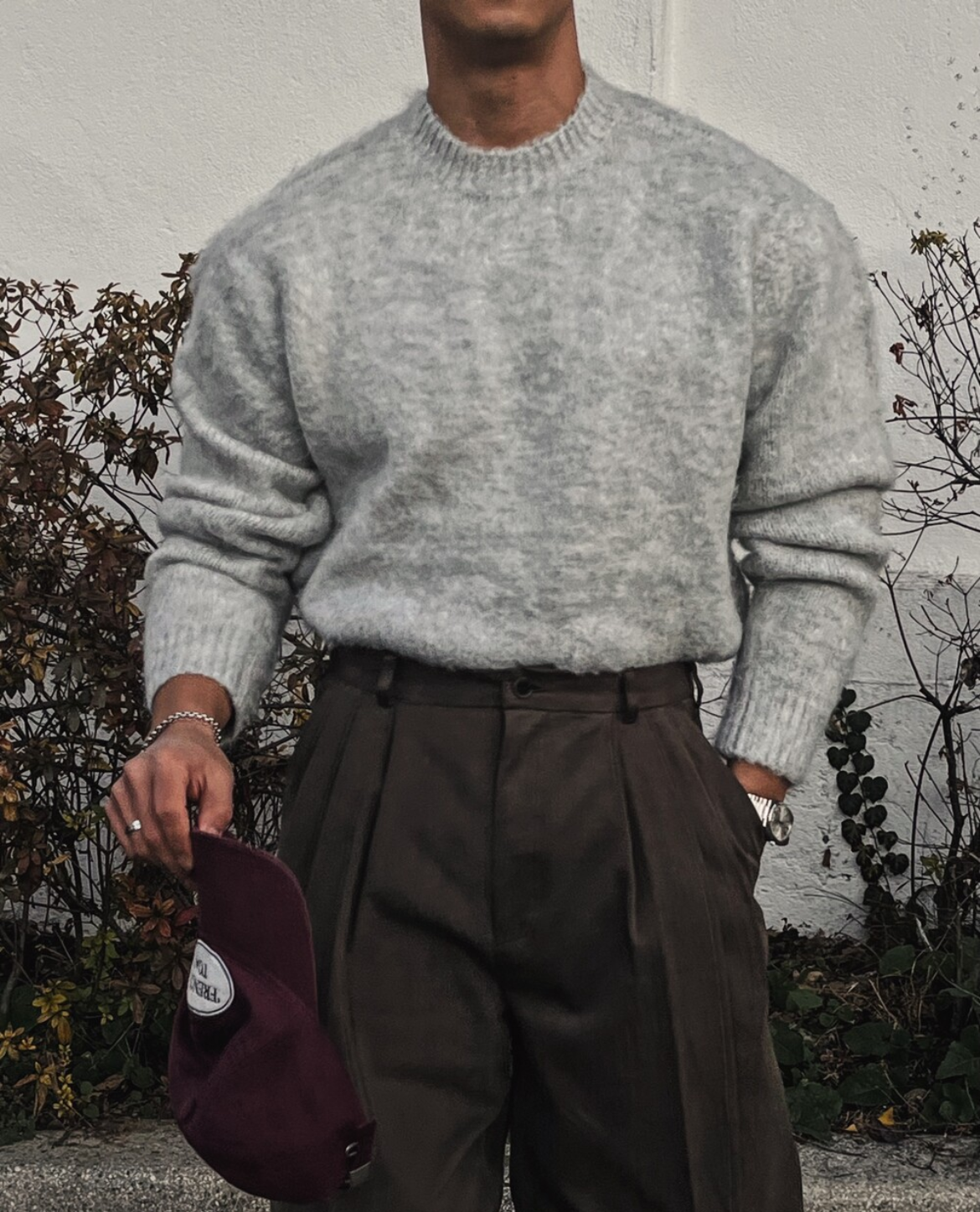 Tricot SANNA en mohair et laine