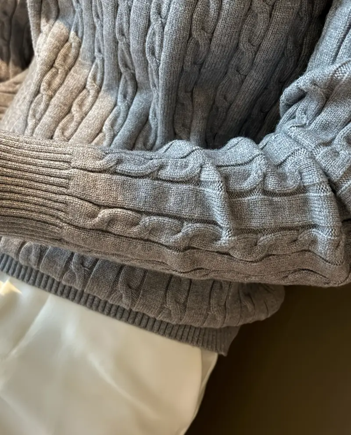 Pull VARBERG en mélange de coton