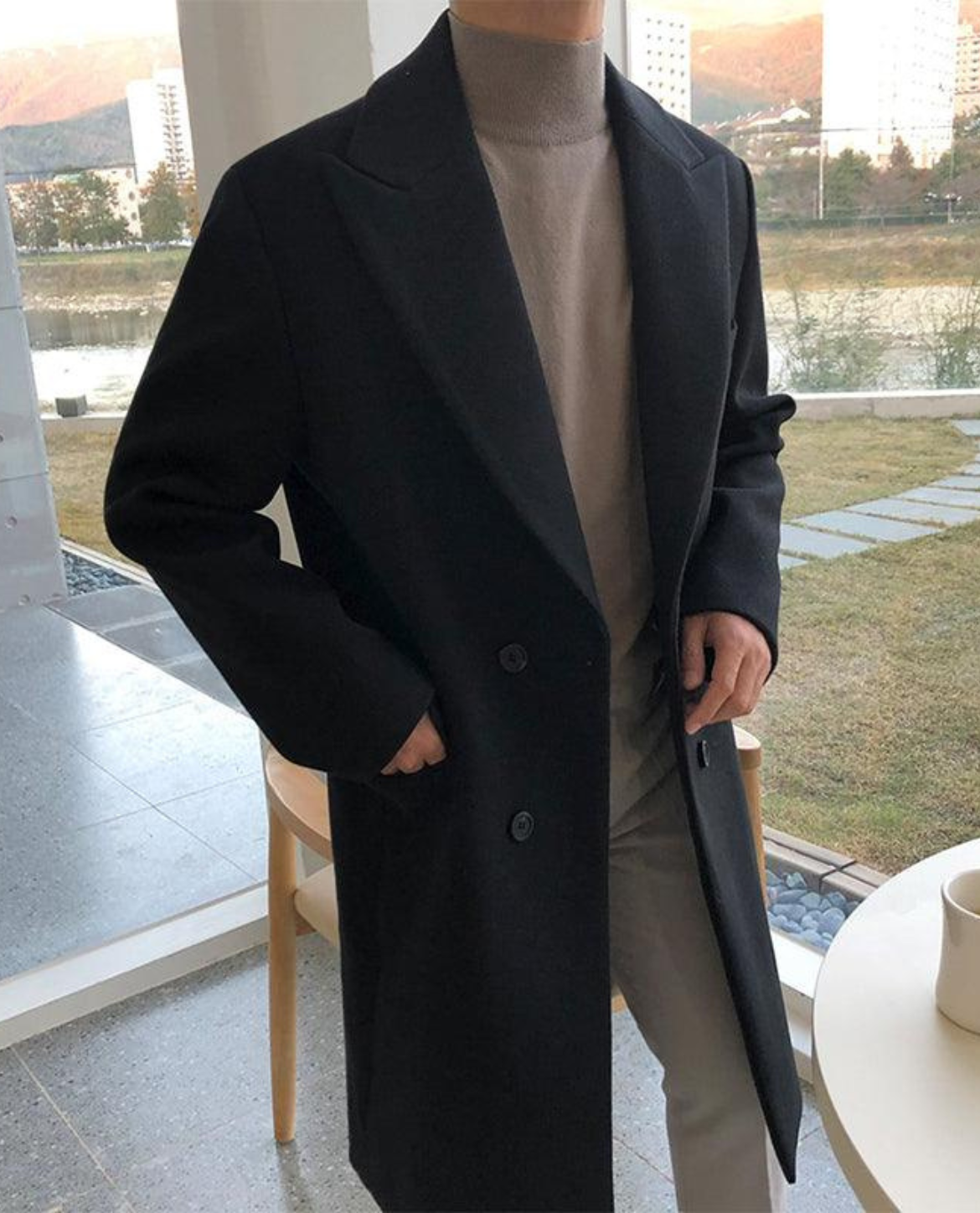 Manteau AIGURD en laine
