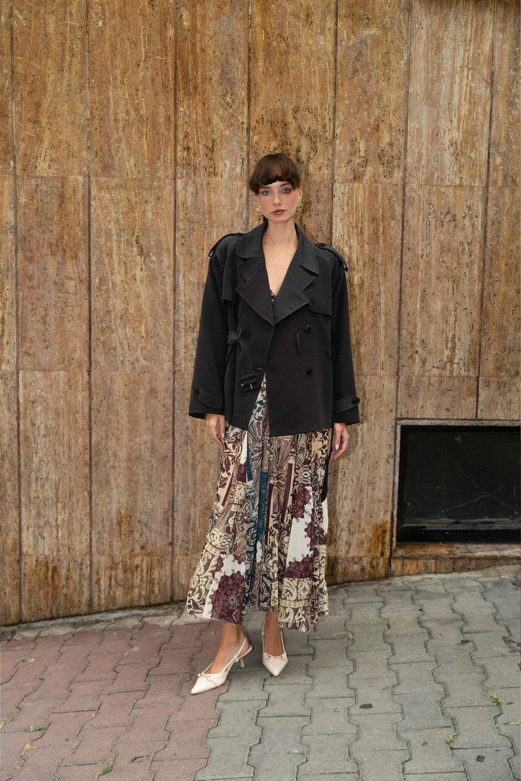 Manteau DROR - Marron foncé