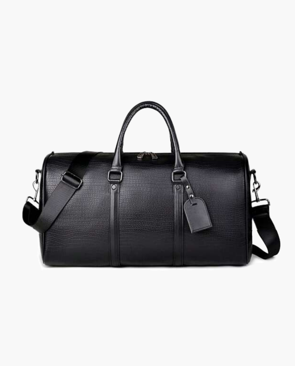 Sac 48h TYRA en cuir - Noir
