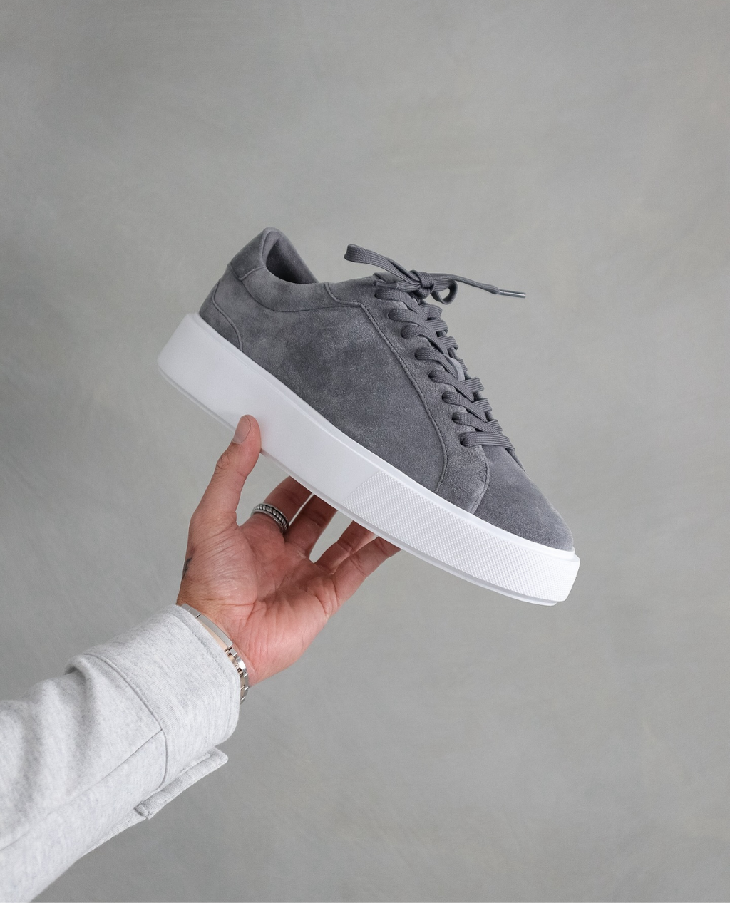 Sneakers NYKOPING en daim - Gris