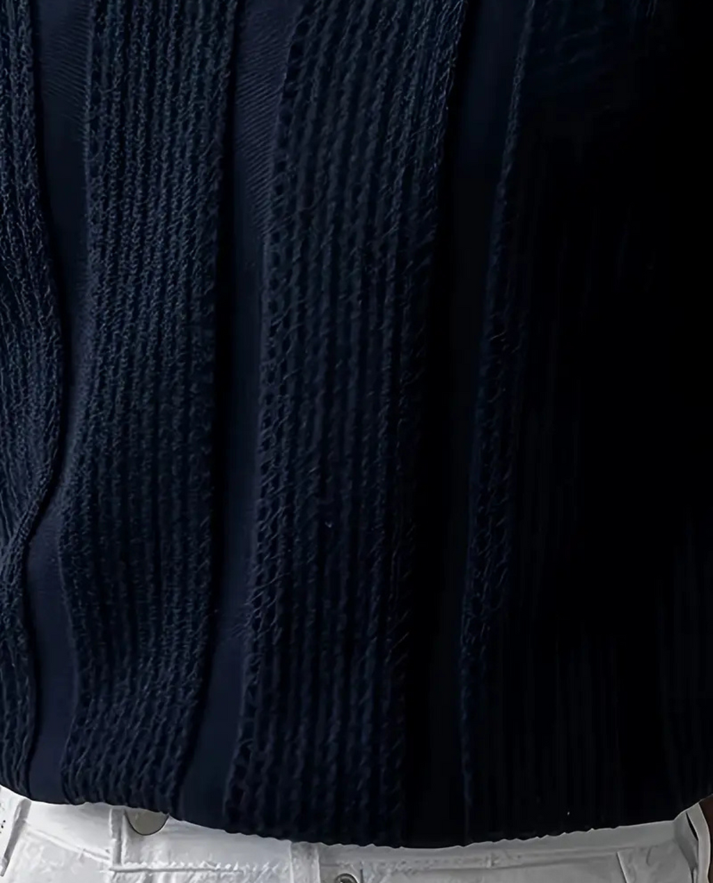 Polo DAL en mélange de tricot léger