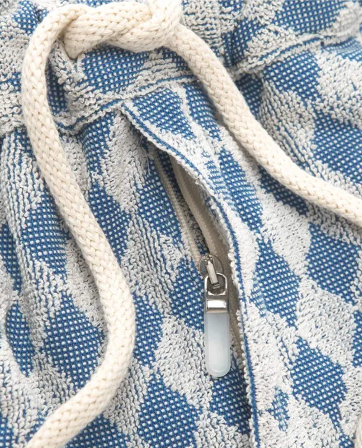 Short HJARNE en coton - Bleu