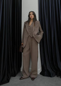 Ensemble Costume MINUT - Taupe