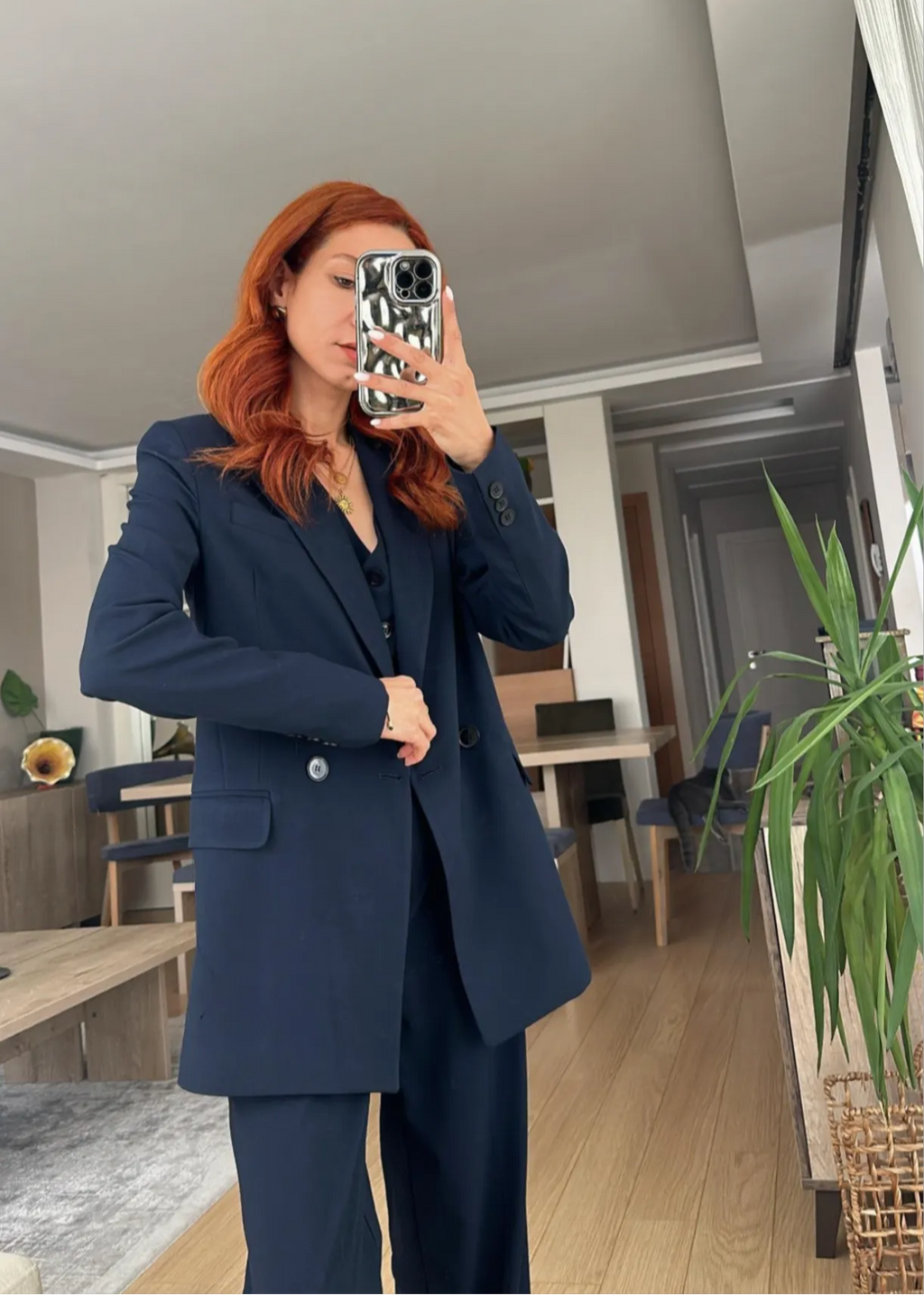 Ensemble tailleur LAV tissu - Unisexe Bleu nuit