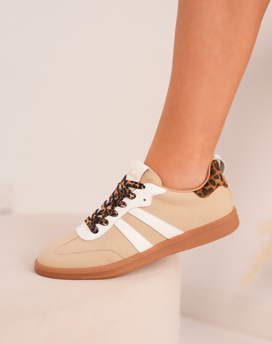 Sneakers SNGMAR en simili cuir