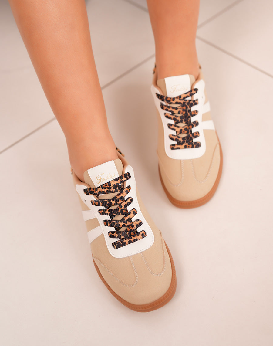 Sneakers SNGMAR en simili cuir