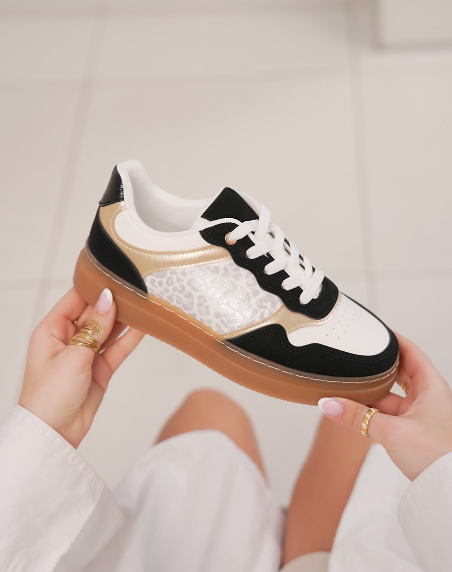 Sneakers ASKA en simili cuir