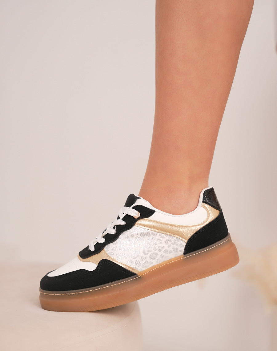 Sneakers ASKA en simili cuir