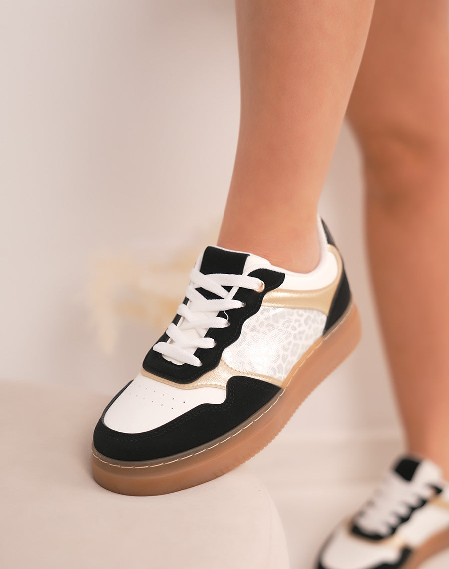 Sneakers ASKA en simili cuir