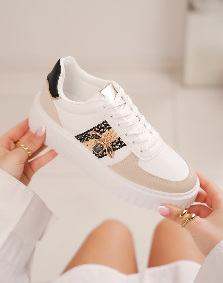 Basket HALVOR en suédine