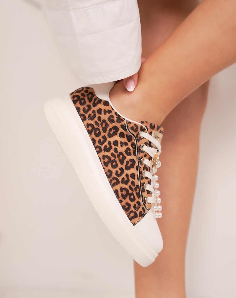 Basket RAGNE en suédine