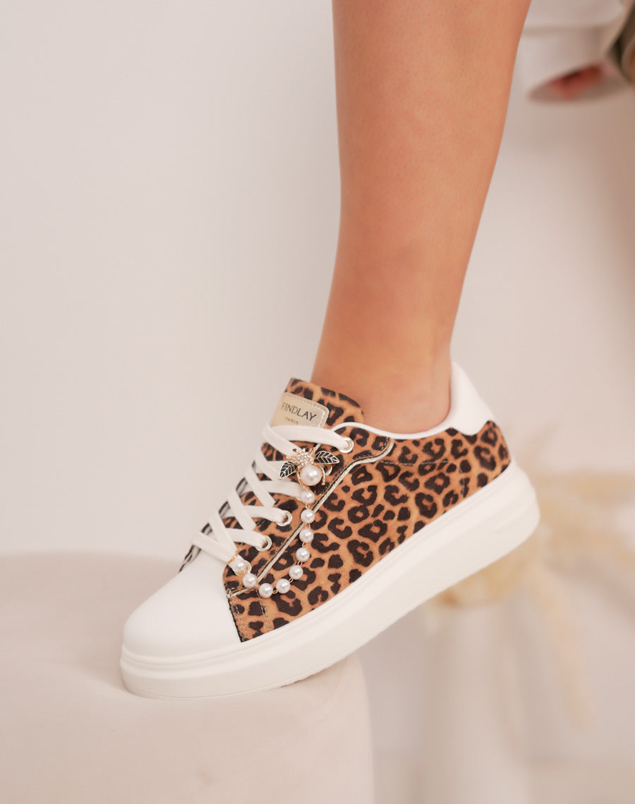 Basket RAGNE en suédine