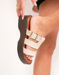 Mules NORDIC631 suédine - Unisexe beige