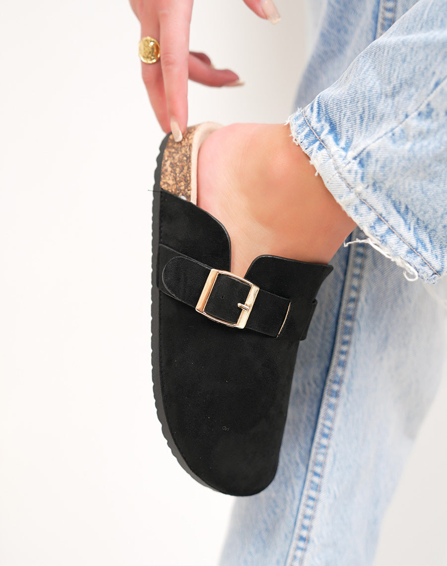 Mules MITTEN en suédine