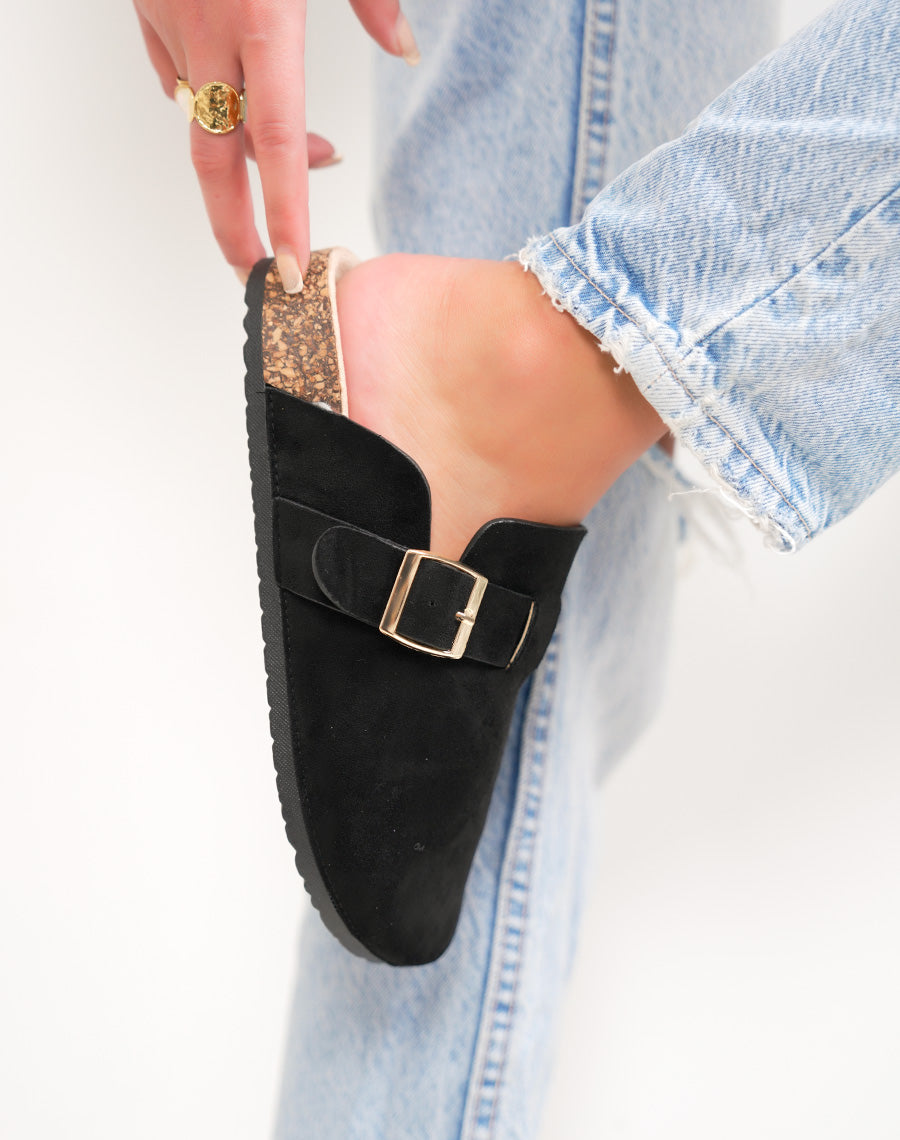 Mules MITTEN en suédine