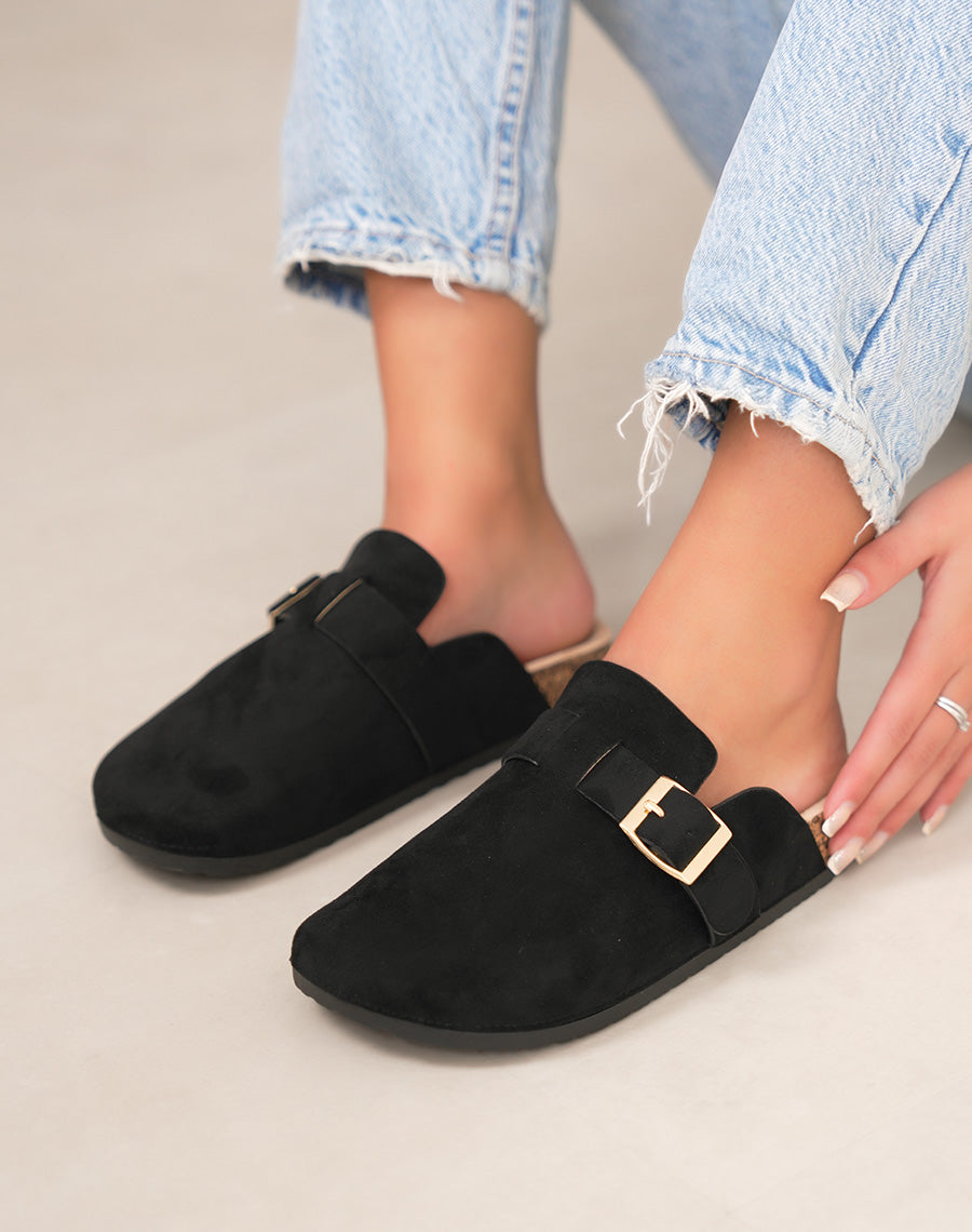 Mules MITTEN en suédine