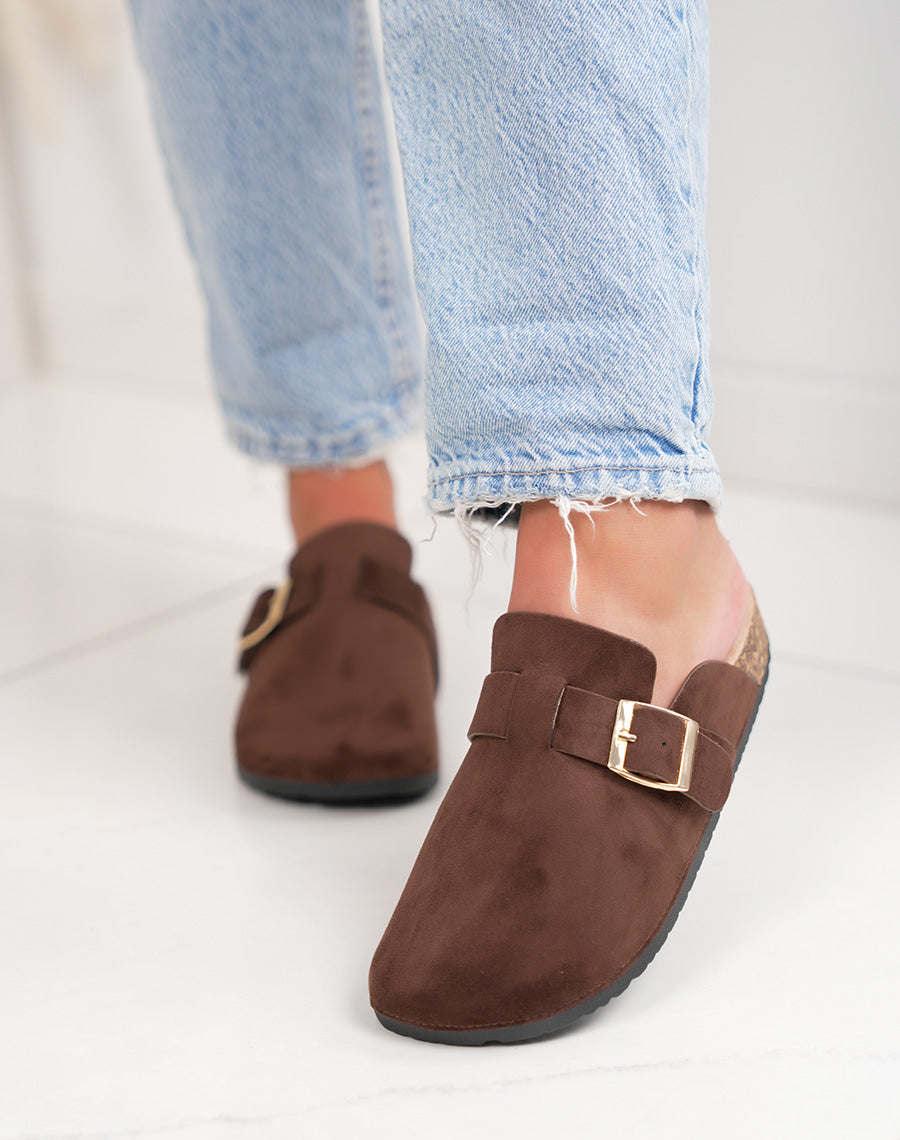 Mules JROR en suédine