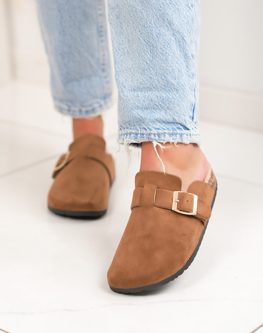 Sandales KONOK en suédine