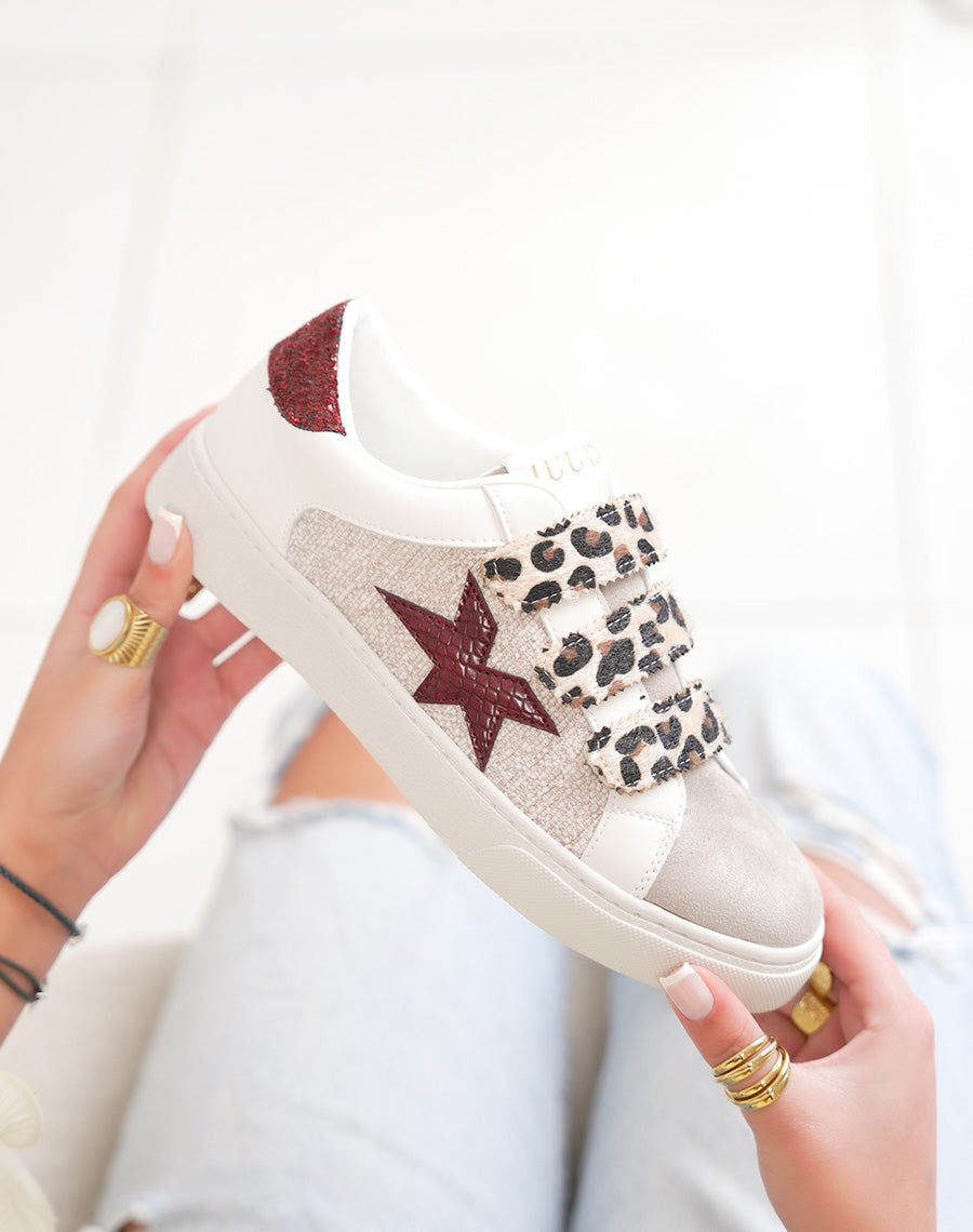 Sneakers VEJLE en cuir