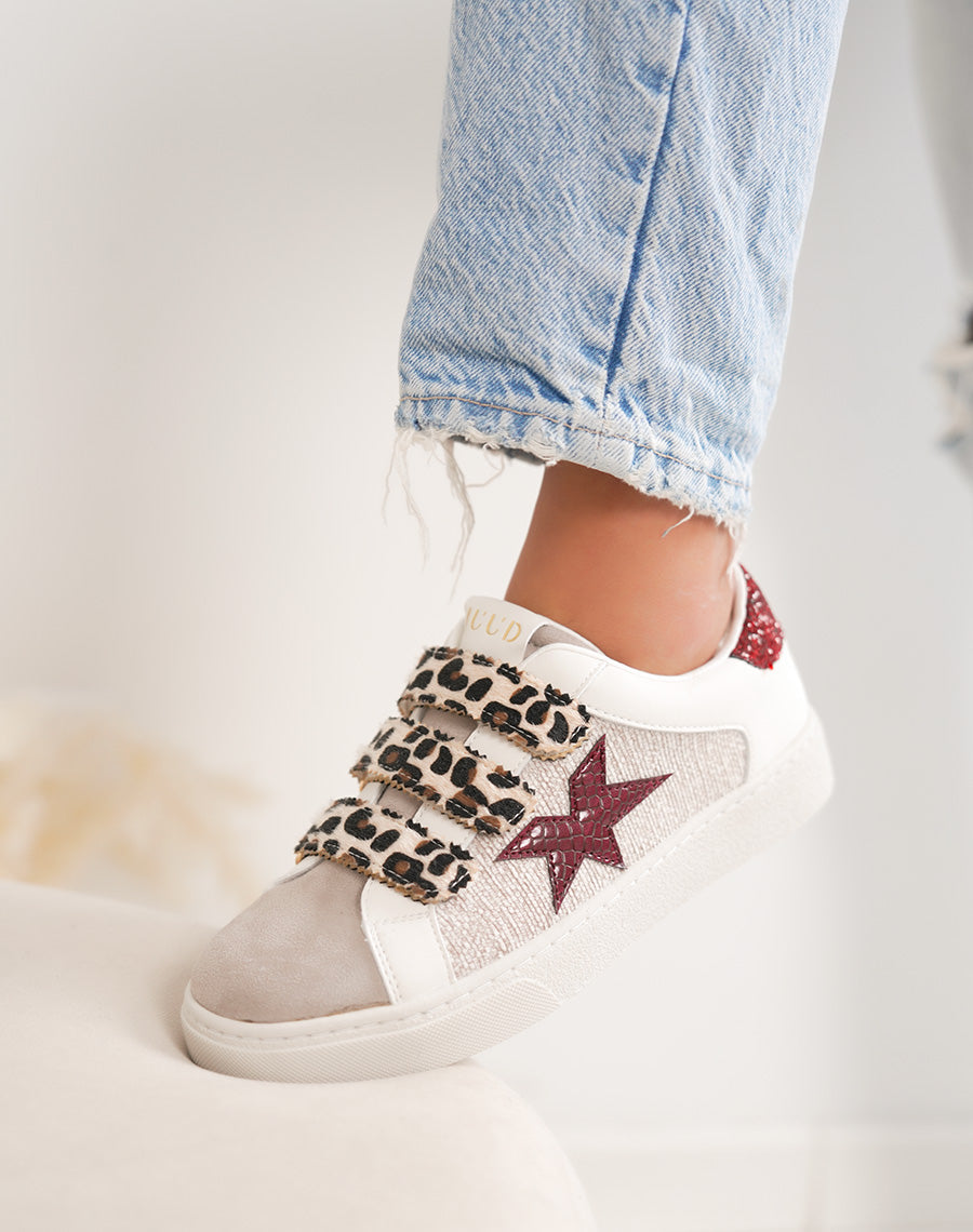 Sneakers VEJLE en cuir