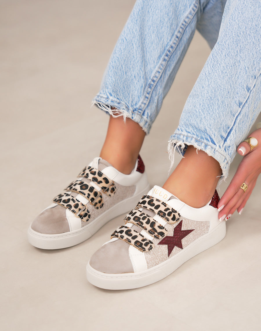 Sneakers VEJLE en cuir