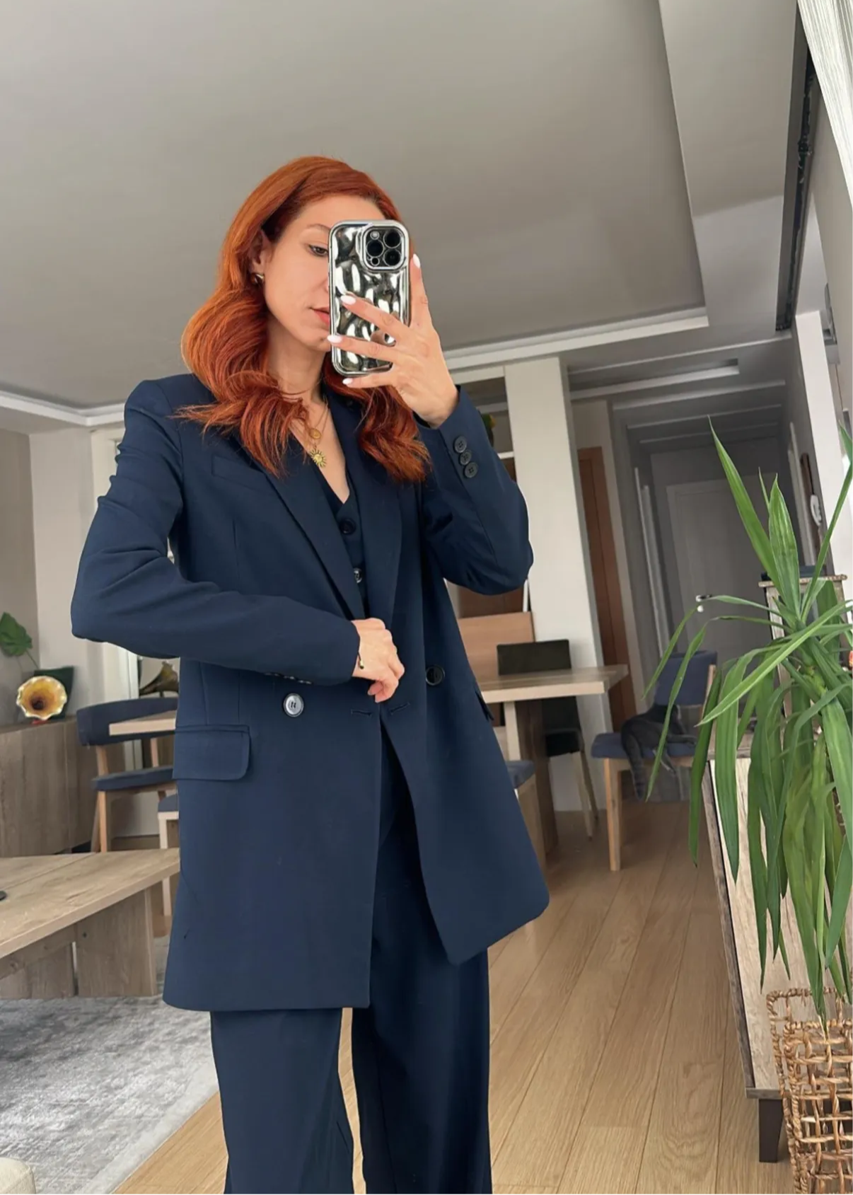 Ensemble tailleur LAV tissu - Unisexe Bleu nuit