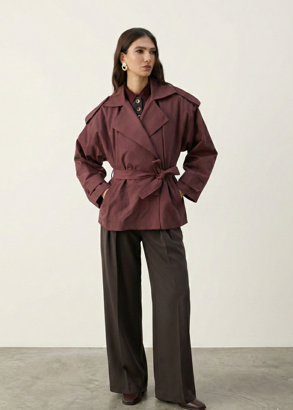 Blouson PALVOR - Bordeaux
