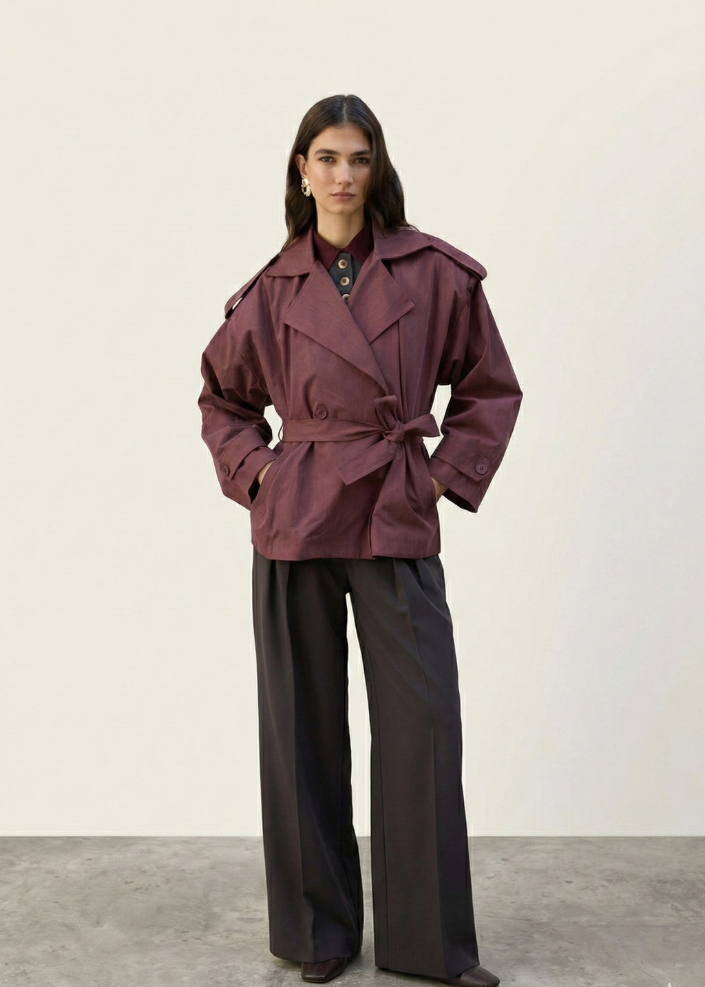 Blouson PALVOR - Bordeaux