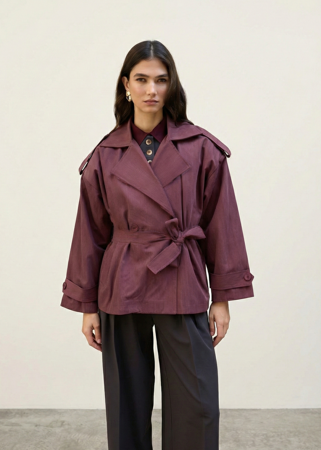 Blouson PALVOR - Bordeaux