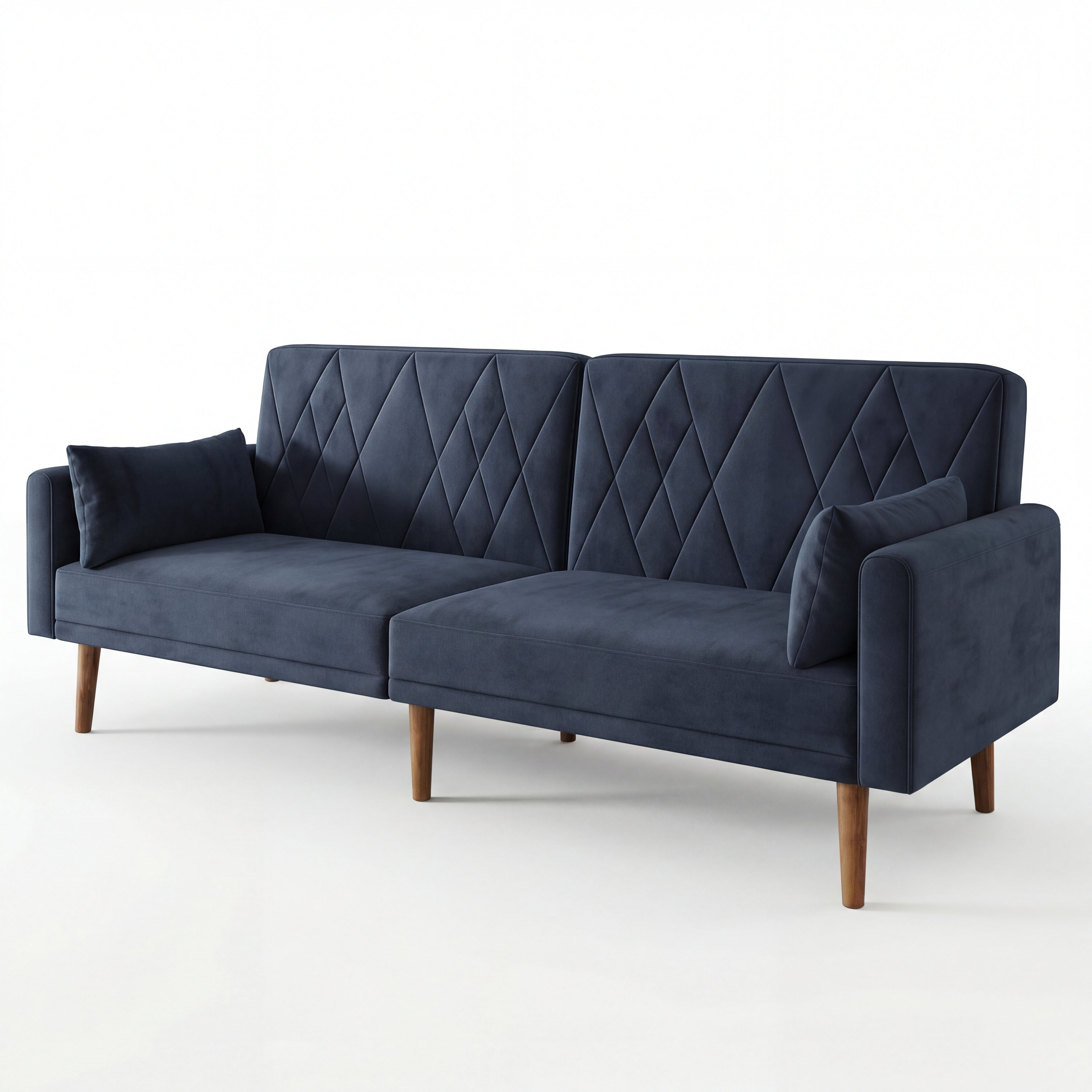 Canapé Noir Scandinave