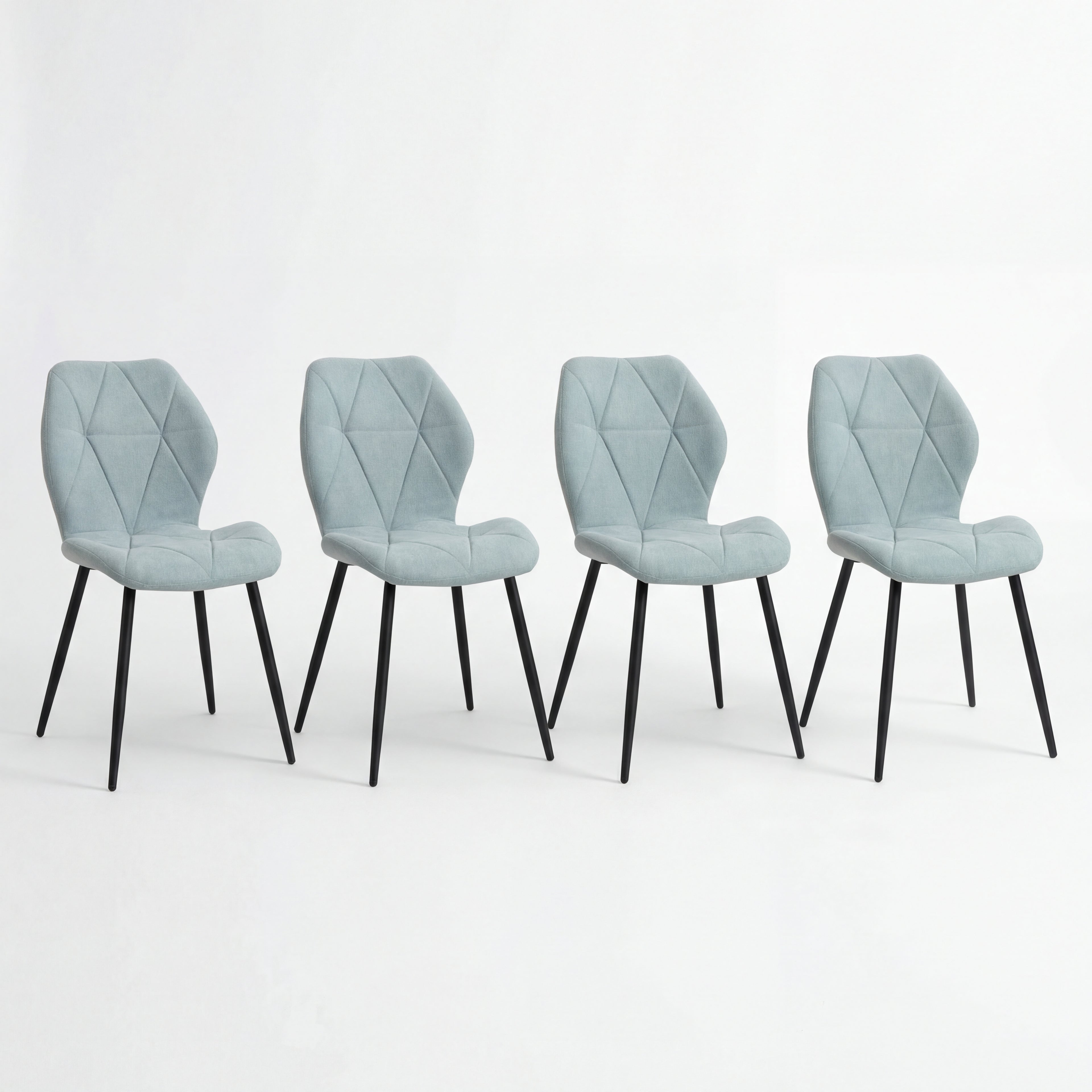 Lot de 4 Chaises Scandinaves