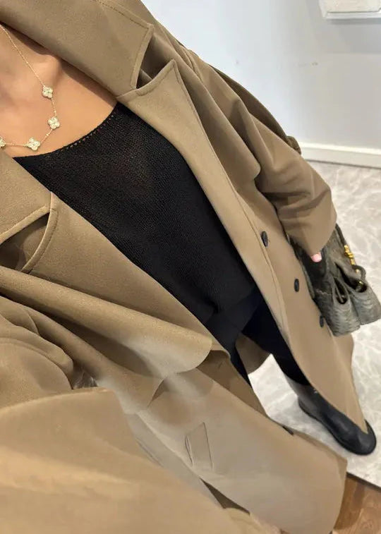 Blouson FOLDER en tissu - Camel