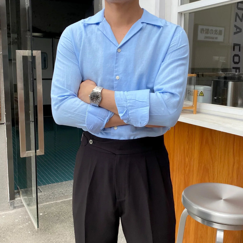 Chemise TRÄD en lin