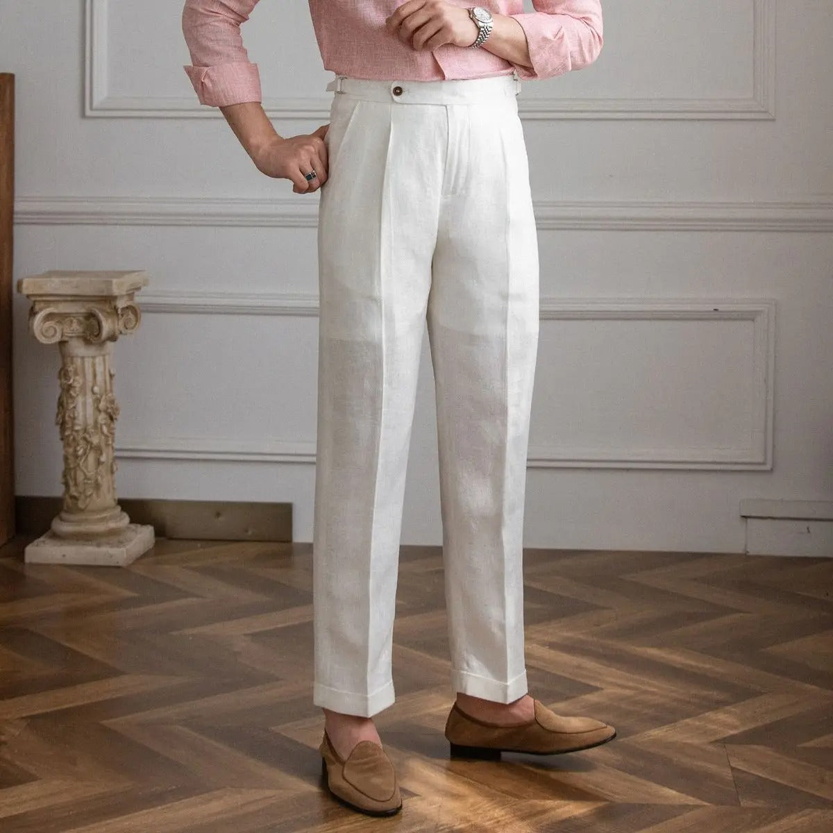Pantalon HULF en polyester - Blanc