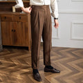 Chino FRUKT tissu - Unisexe Marron