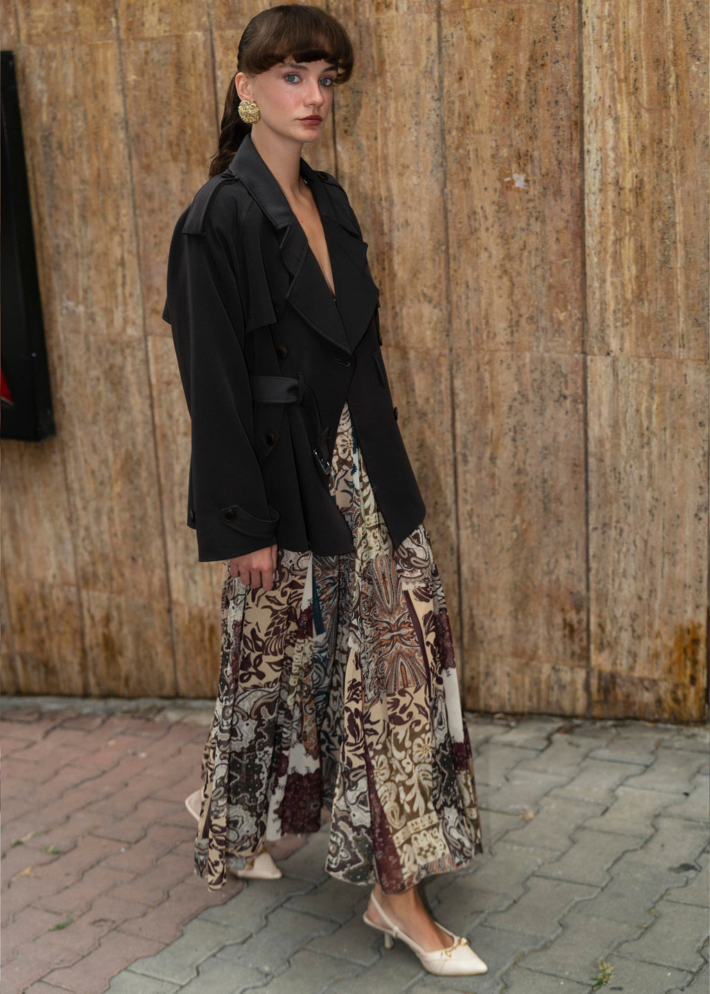 Manteau DROR - Marron foncé