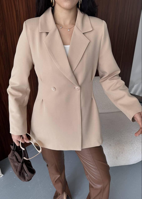Blazer BOKSEL en synthétique - Beige